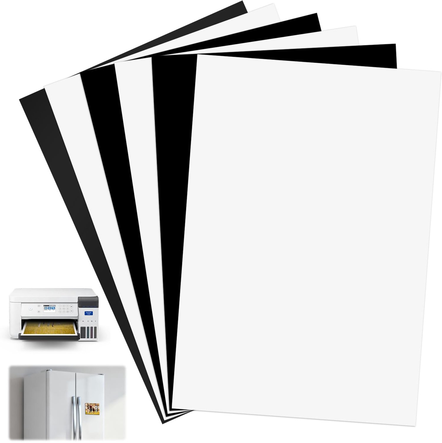 Magnetisch bedrukbaar papier A5 - Fotomagneet voor inkjetprinters