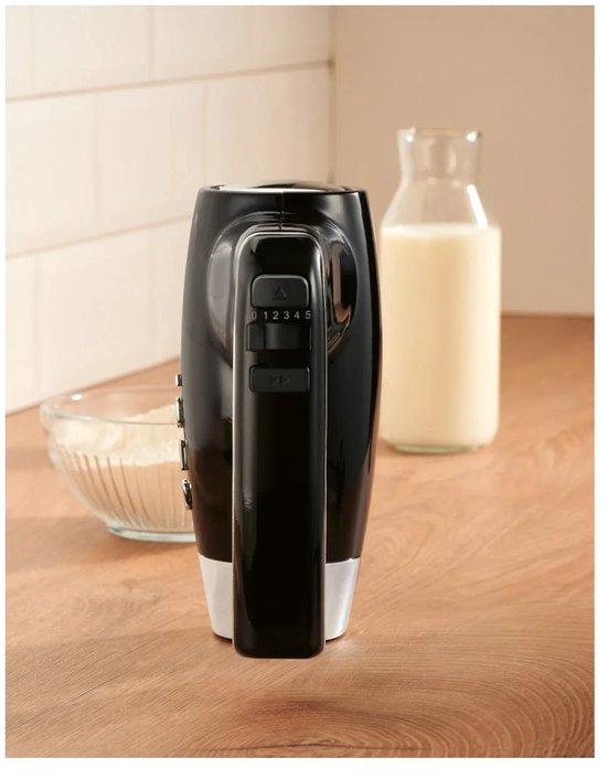 Silvercrest Handmixer - 400 W - Retro - Zwart van SilverCrest — afbeelding 5