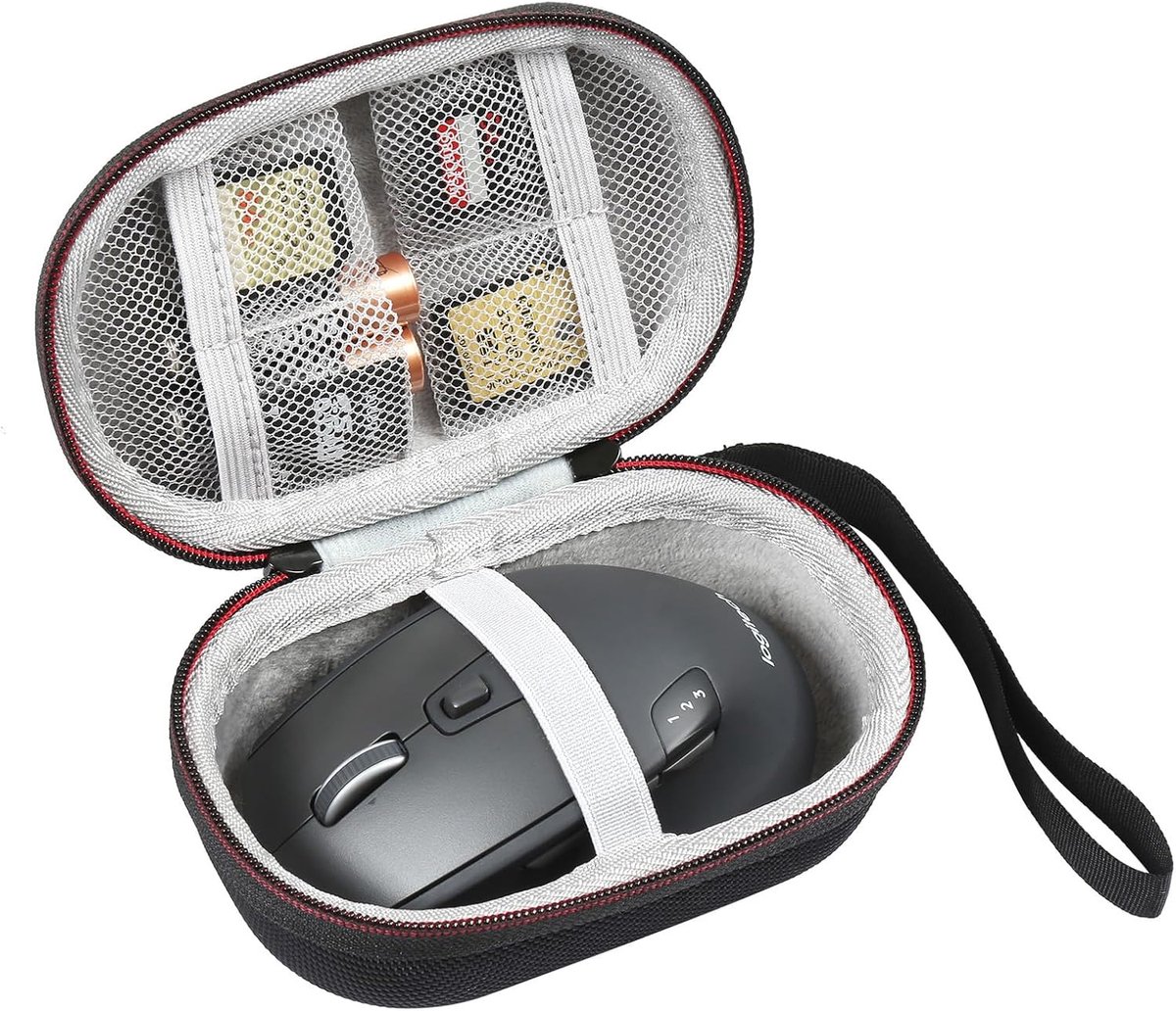 Beschermhoes voor Logitech Draadloze Muis & Accessoires, Zwart