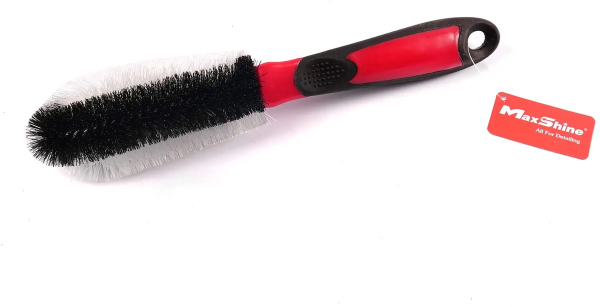 Maxshine 7011017 bandenreinigingsborstel - rood