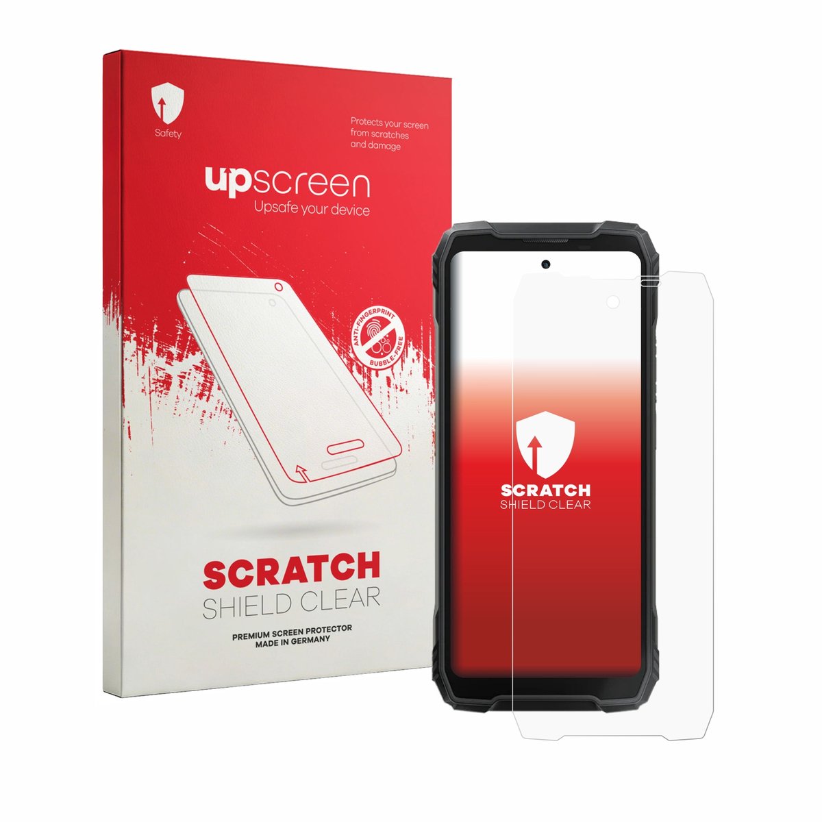 upscreen - Screenprotector voor Blackview Xplore X1 - Folie Beschermfolie transparant