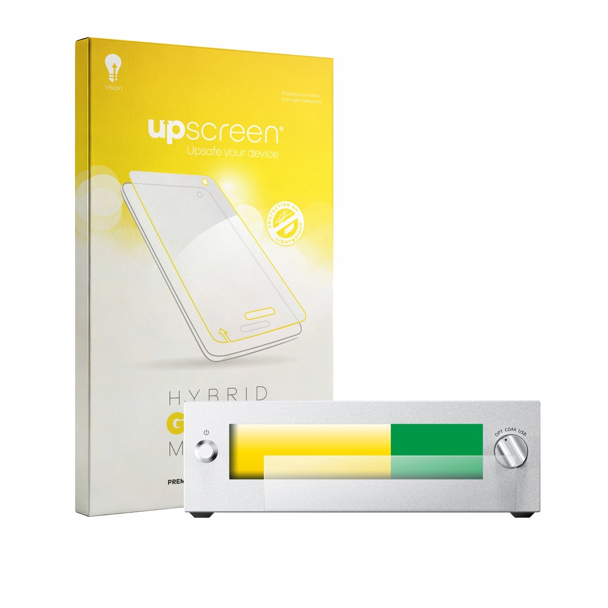 upscreen - Screenprotector voor FiiO Warmer R2R - Folie Beschermfolie Beschermglas matte