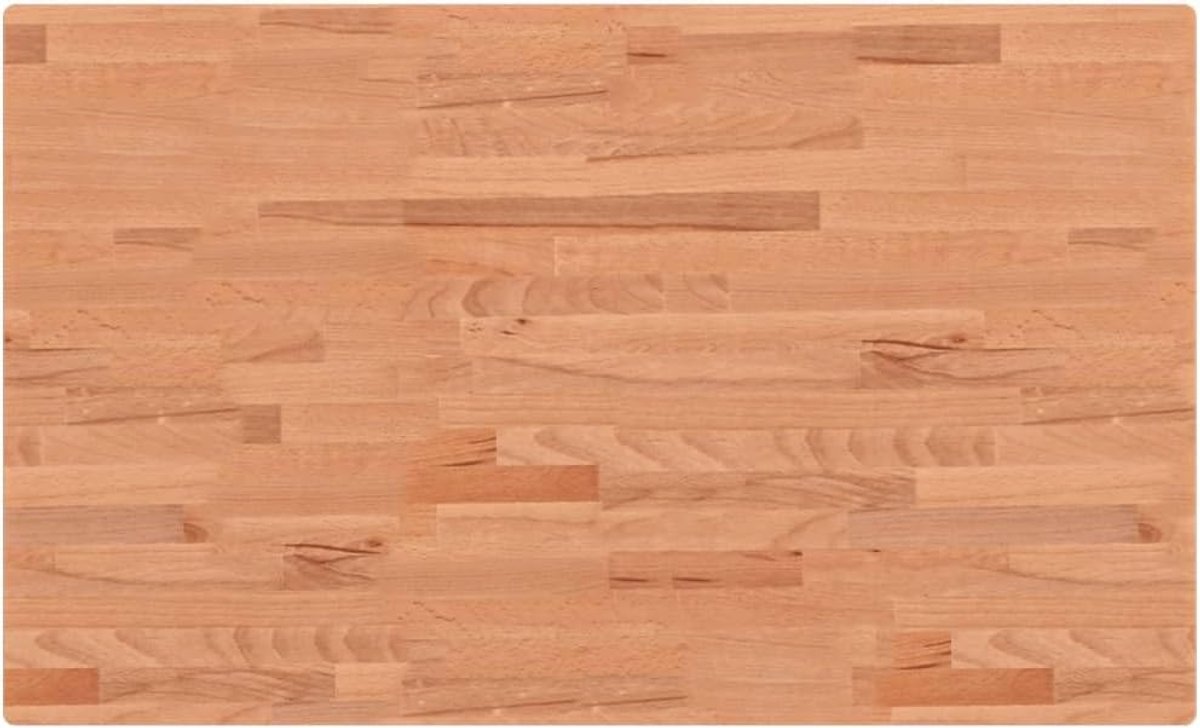 Badkamerrek, wandrek, van beukenhout, bruin, 100 x 60 x 2,5 cm, hangrek, wandrek van hout, badkamerrek, van hout, onder wastafel van hout