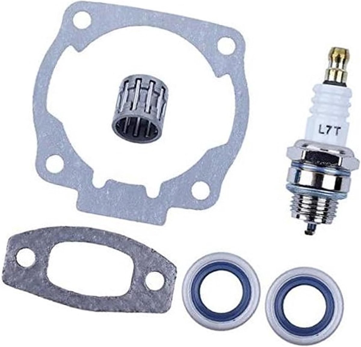 Pakking Oliekeerring Lager Bougie Kit, for Husqvarna, 50 51 55, for Rancher, Kettingzaag Onderdelen bougie voor tuinmachines
