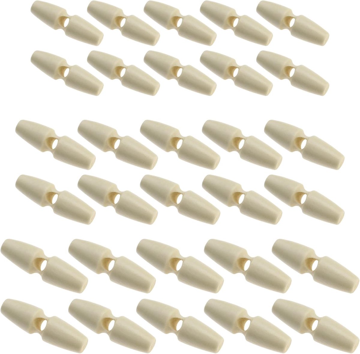 30Pcs Houten Knop Olijf Enkel Gat Knop Decoratieve Knoppen Diy Accessoires Voor Naaien Knutselen Kleding Diy Ambachten