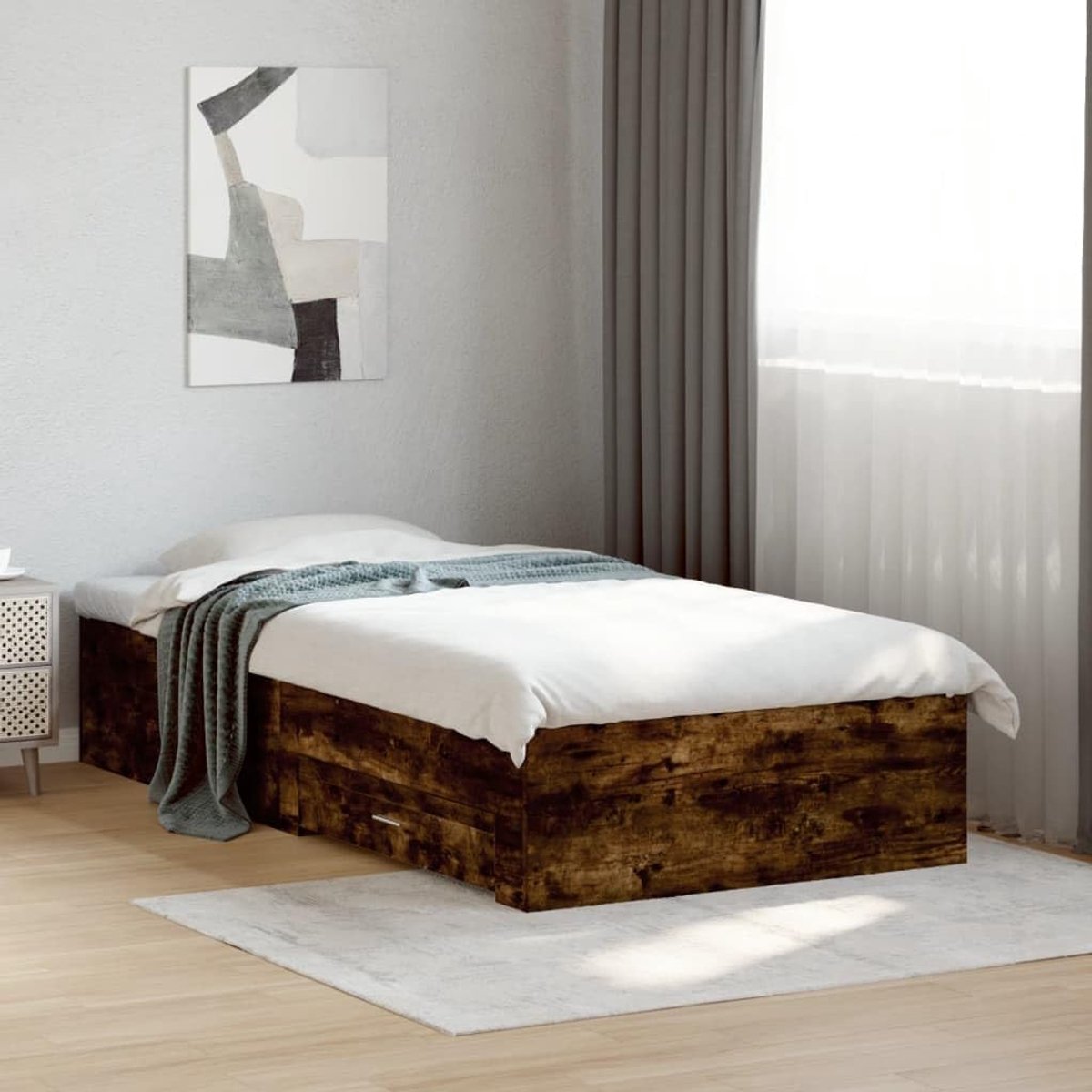Bedframe lattenbodem lattenbodem voor gebruik in hotels, woningen, schoolwoningen, kantoren, (100 x 200 cm)