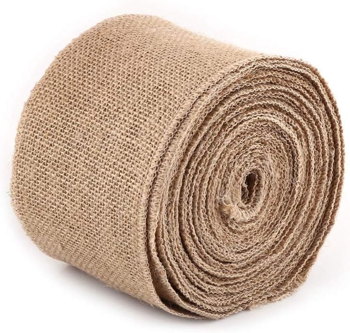 10 m natuurlijk jute lint kant lint vintage Hessisch jute rol voor Kerstmis decoratie bruiloft party decoratie wooncultuur (10 cm)