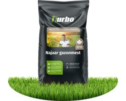 turbogrün Herfst Gazonmest - 2,5 kg voor 125 m² - Dicht & sterk gazon - Najaar gazonmeststof