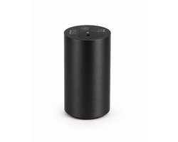 BOECK Draadloze Aroma Diffuser 130 ml – Zwart – Geurverspreider met LED Mood Light & Timer – Voor Etherische Olie – Tot 40 m²