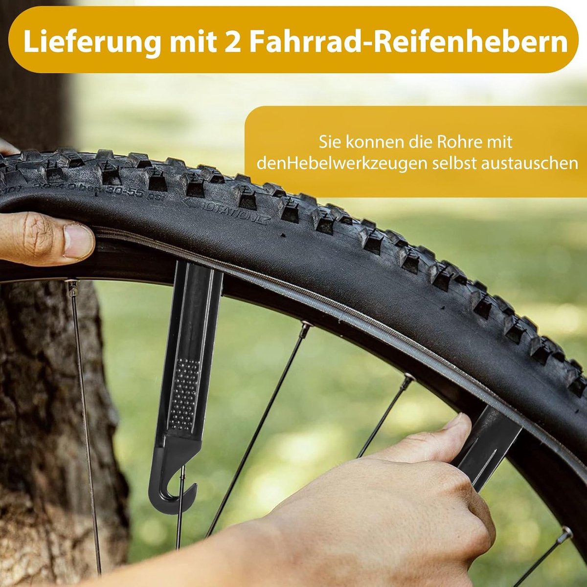 2 stuks 26 inch binnenband AV32 mm ventiel, 26 x 3.0 lekbestendige fietsbinnenbanden compatibel 26 inch e-bike/elektrische fiets/mountainbike