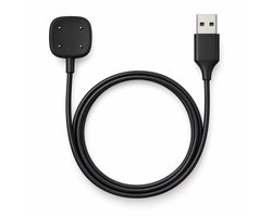 Oplaadkabel Geschikt voor Fitbit Versa 3, Versa 4, Sense en Sense 2 – Magnetisch – USB-A – 1 Meter – Zwart – Relecta