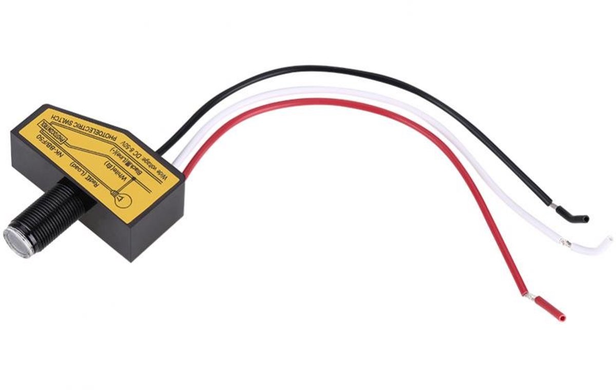 Mini lichtschakelaar met sensor - compact - eenvoudig te installeren - voor automatische verlichting