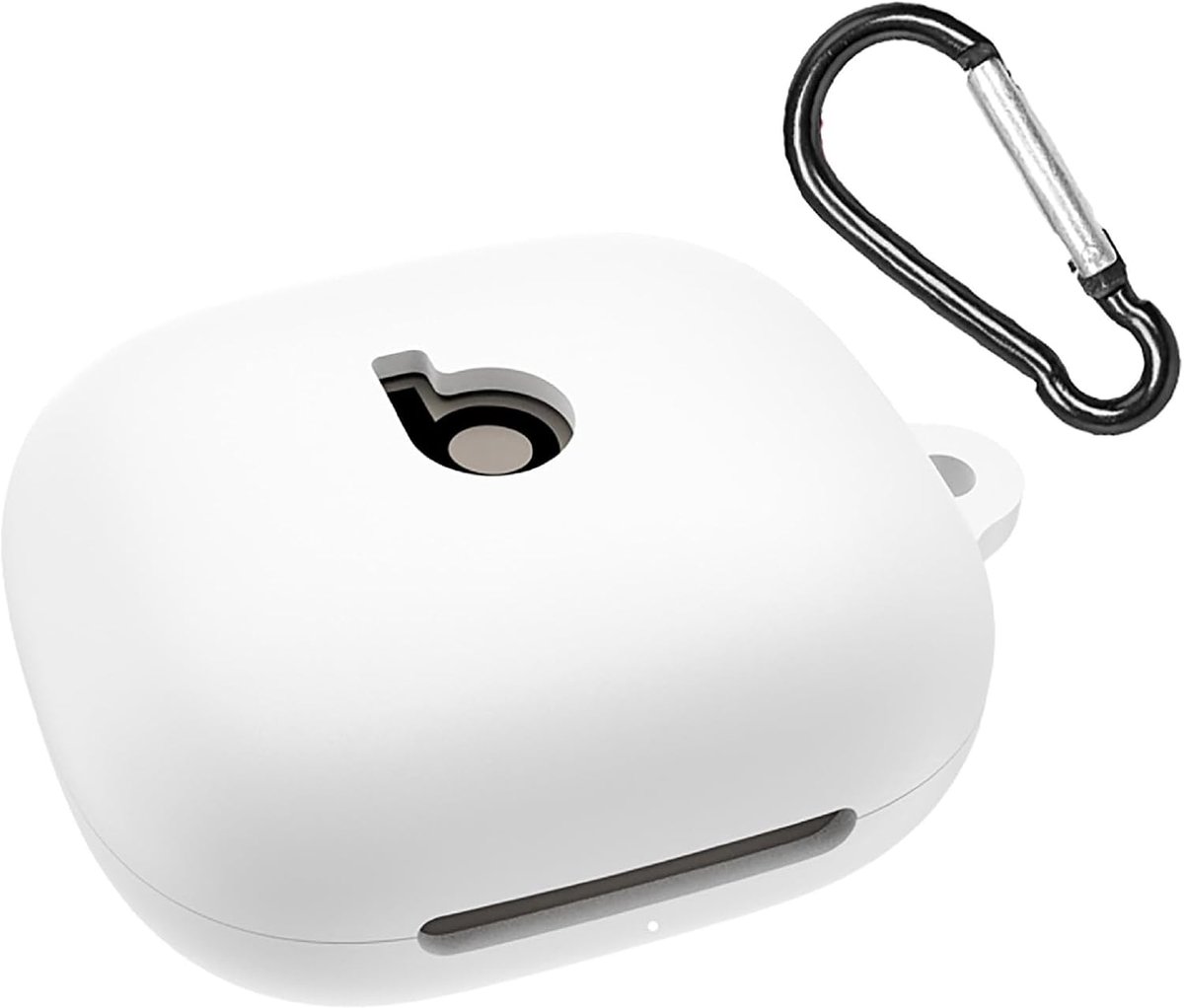 Oplader case voor Powerbeats Fit 2025 - ultra-dun - zachte siliconen cover - slim-fit - anti-vallend