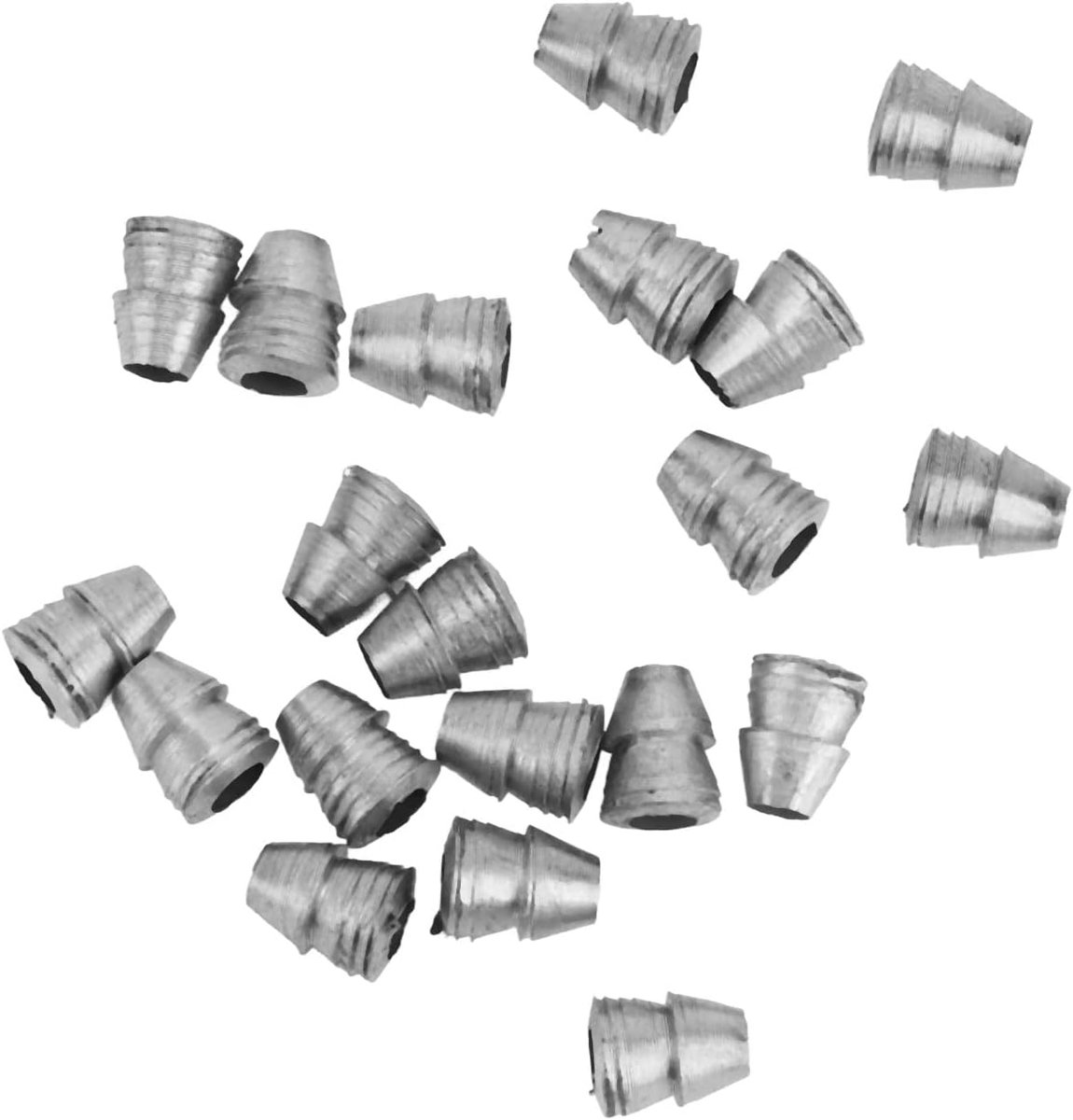 Voorkomen Vallen van Gepolijste Stalen Wiggen, Ronde Handgreep Weg voor Axe Klauw Sledge 20 Stuks Assen Handgereedschap (Doorsnede 8 mm / 0,31 inch)