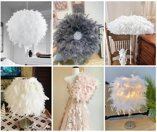 10 - 15 cm natuurlijke kalkoenveer band kalkoenveer rand fringen trim veerboord pluche veerbekleding voor doe-het-zelf knutselen naaien party bruiloft jurk kostuums decoratie beige 1 m — afbeelding 3