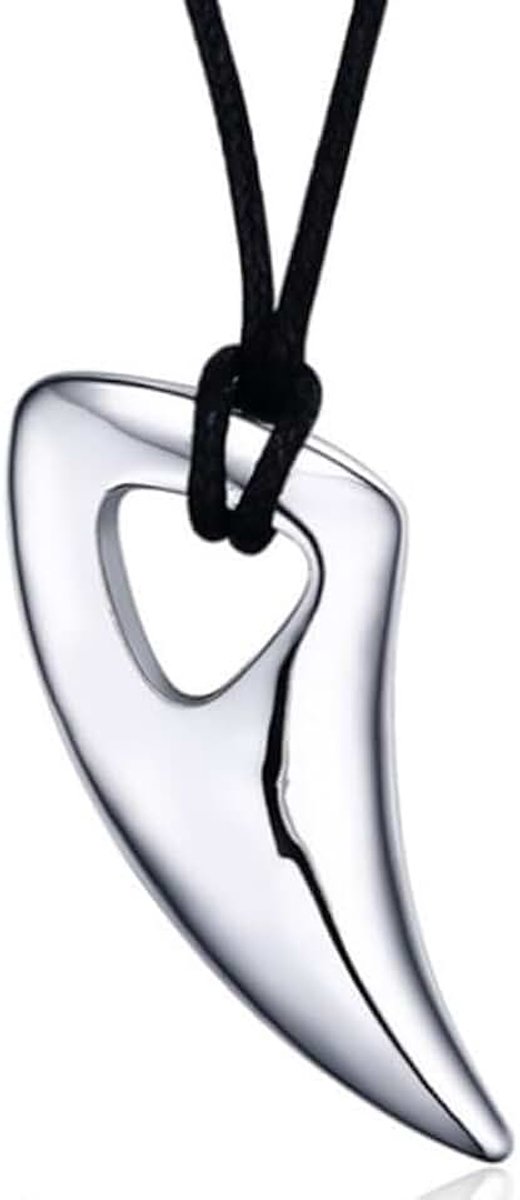 Kettinghanger Zilver met Touw ketting