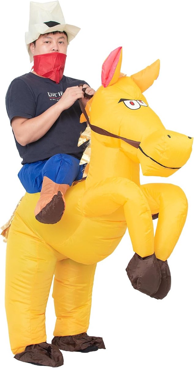 Cowboy Kostuum Pak Volwassen Westerse Ruiter Kostuum voor Mannen Vrouwen Halloween Party Suit (Goud)