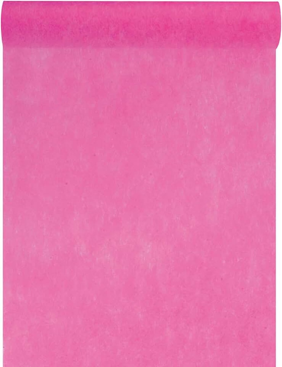Tafelloper, decoratief, vlies, 0,3 x 10 m, roze