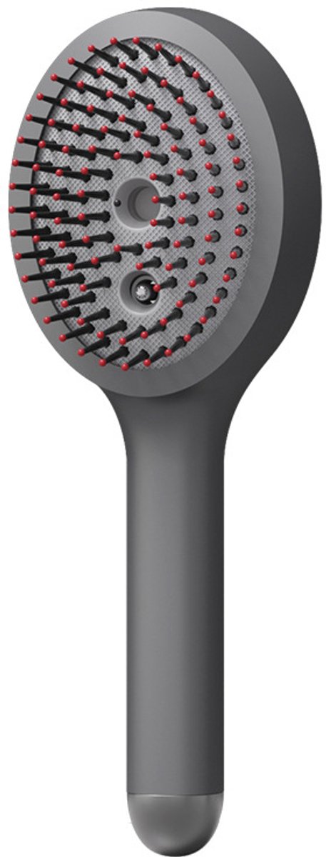 Elektrische Haarborstel met Sprayfunctie - Air Cushion Massageborstel - Ontwarrende Haarborstel voor Dagelijkse Haarverzorging - Grijs