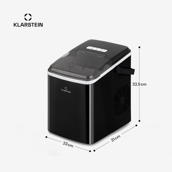 Arctic Porter ijsblokjesmachine bullet-ijs 12kg/24h rvs van Arctic. — afbeelding 2