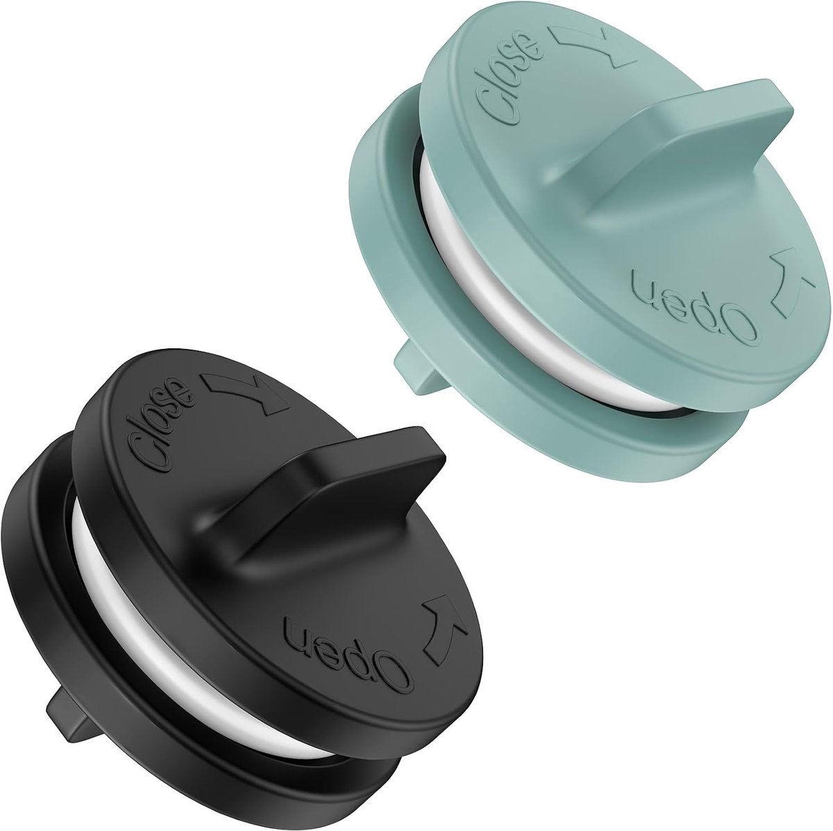 Precisie Ba-ttery Cover Removal en Reassembly Tool voor AirTag, Easy Twist Opener voor CR2032 Coin Cell, Duurzame Grip Accessoire voor Batterij Vervanging om krassen te voorkomen, Zwart+Groen