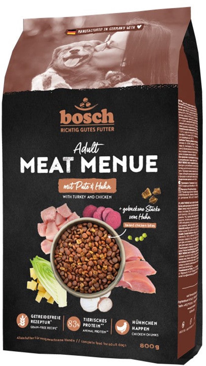 Bosch HPC MEAT MENUE Adult Pute & Huhn | 800g