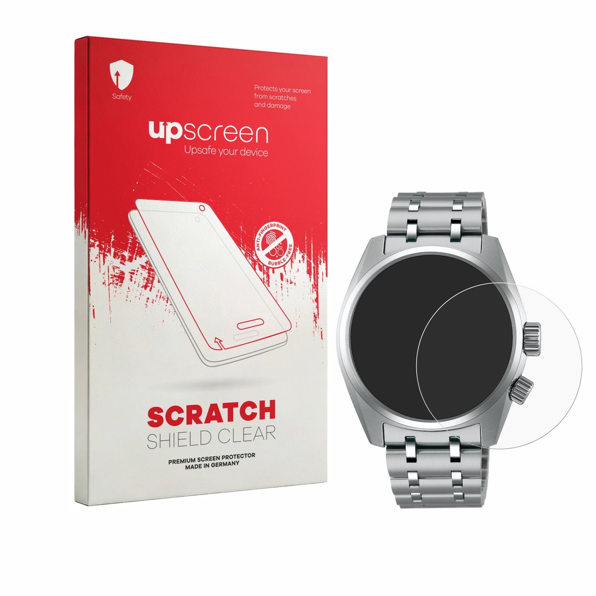 upscreen - Screenprotector voor Seiko Prospex SPB513J1 - Folie Beschermfolie transparant