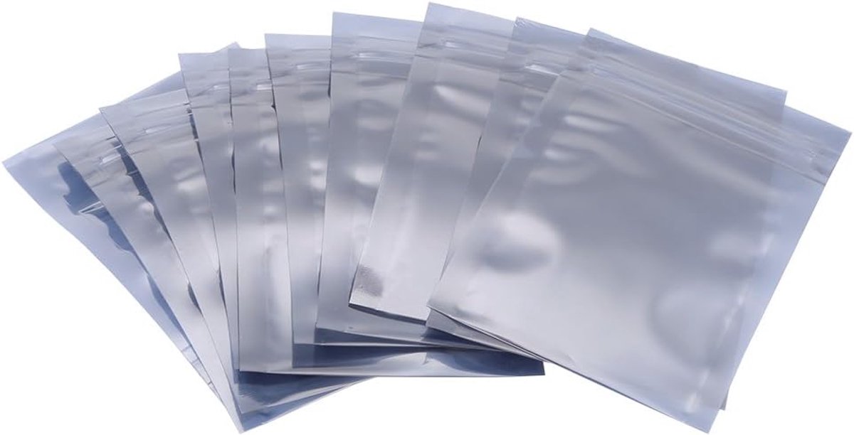 Antistatische Opslag Pakket Tas 100 Stks/set 6x9 cm Antistatische Hersluitbare Pouch Opbergtas voor Elektronische Accessoires