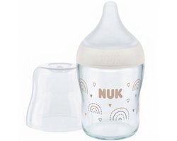 Nuk Glazen Babyfles 120ml met Temperatuurindicator - Zuigfles