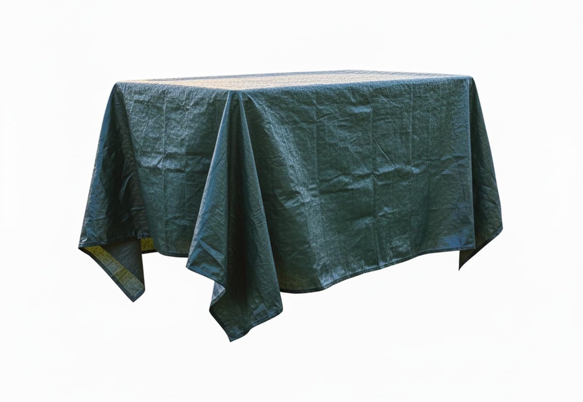 Famanu Beschermhoes voor tuintafel, 203 x 102 x 69 cm, waterdicht en scheurvast, dekzeil voor tuinmeubelen, premium afdekhoes van robuust PE-weefsel, weerbestendige beschermhoes voor zitgroep, groen