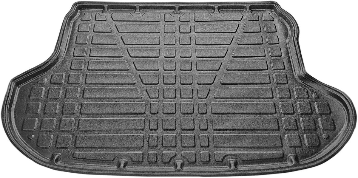 Kofferbakmat Compatible met Infiniti FX30d 2010-2013 Achter Bagageruimte Zwart