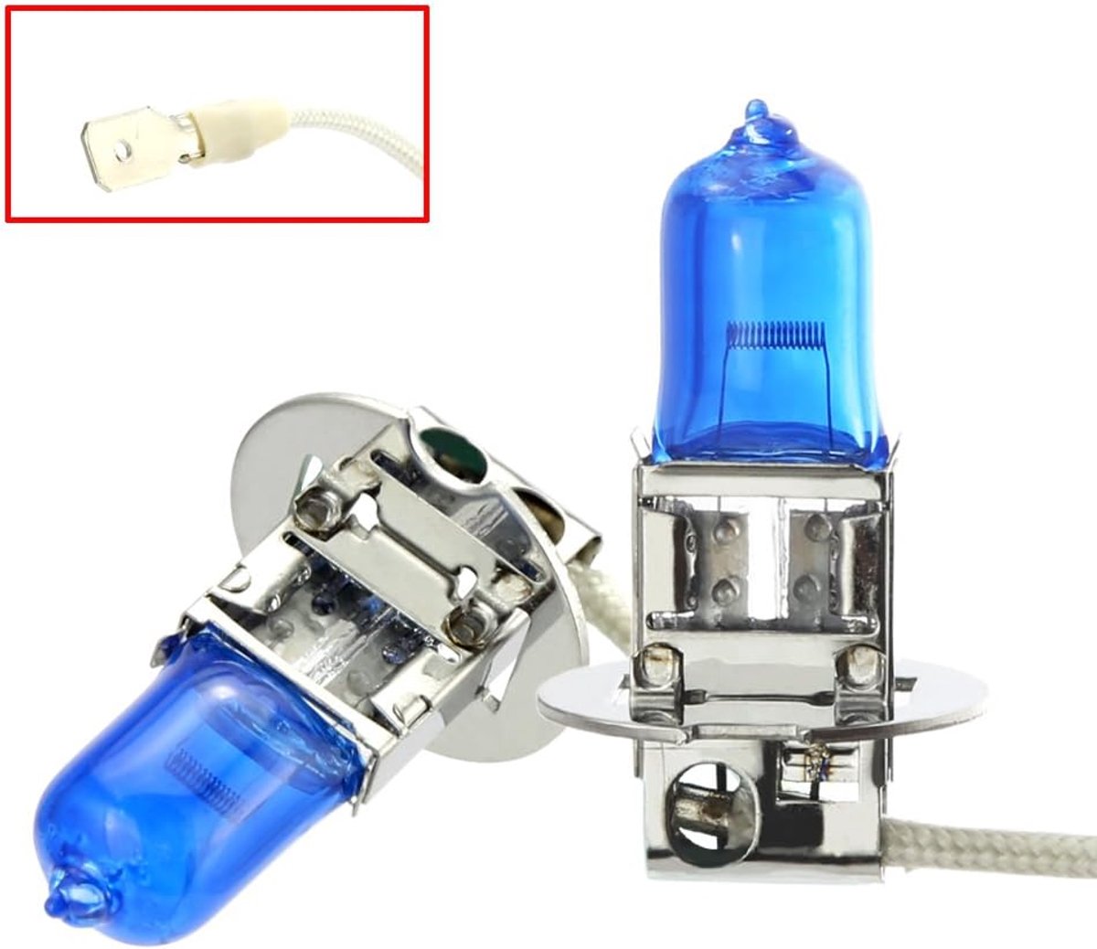 H3 koplamp, 100 W, halogeenlamp, super groot licht, auto, mistlamp, 12 V, Xenon, wit licht