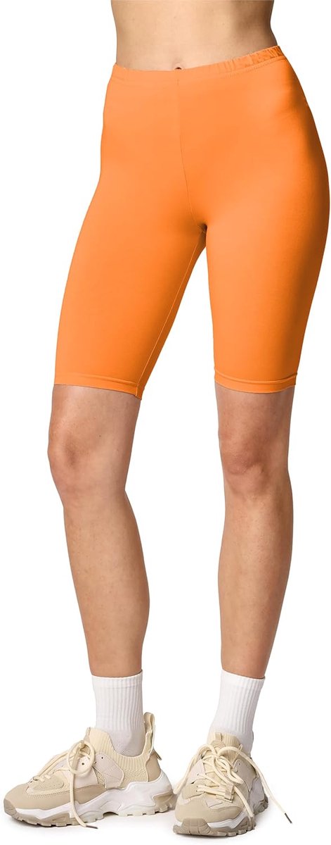 Style Korte Legging Dames – Comfortabele en luchtige viscose sportshorts voor dagelijks gebruik yoga fitness of als zomerse damesoutfit MS10-145