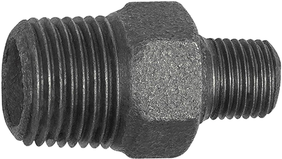 schroefdraad 245, rood, R 3/4 A, R 3/8 a., gietijzer zwart, bedrijfstemperatuur -20 °C tot 300 °C, ISO 7-1