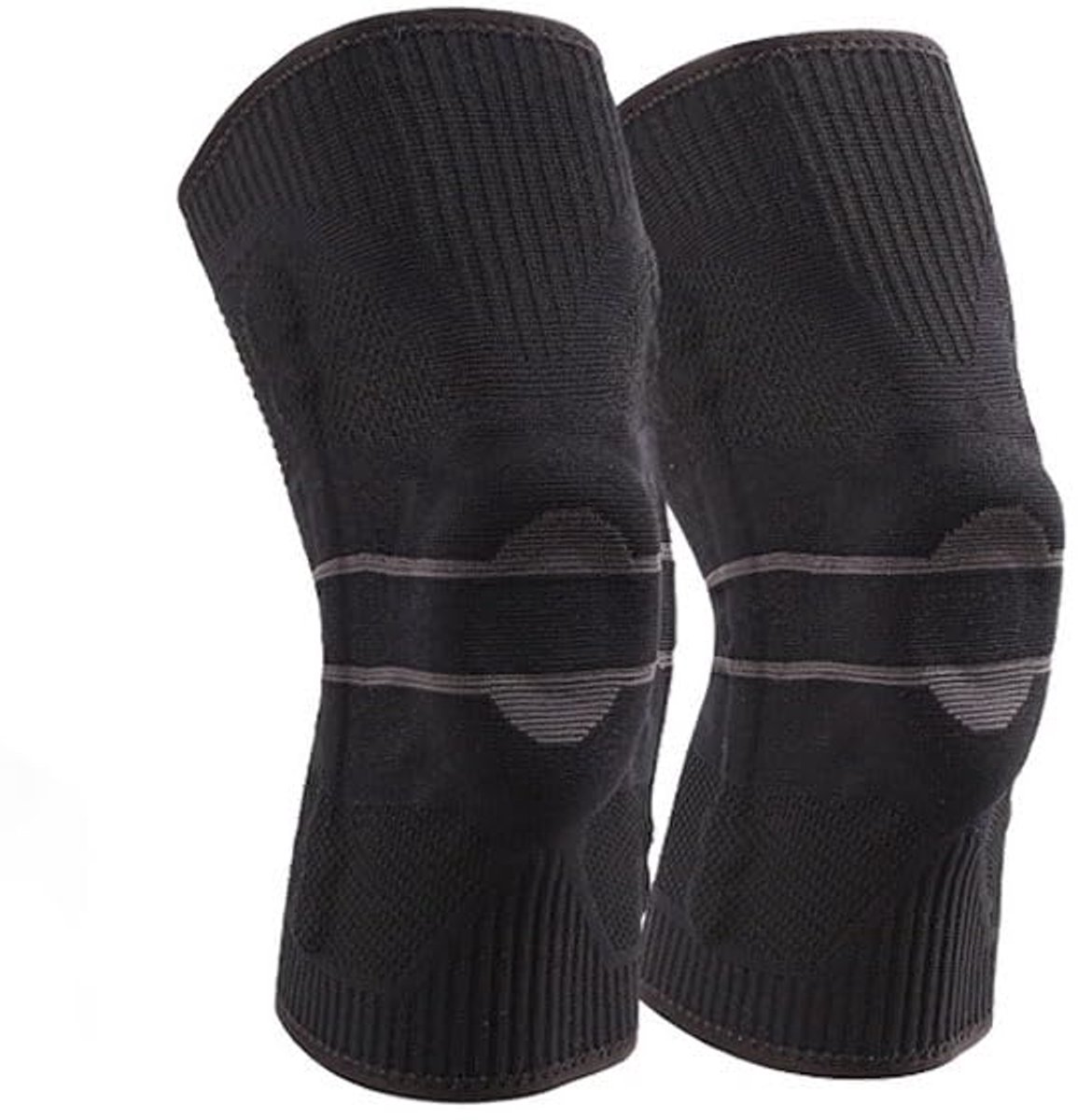 Kniebrace, sportkniebandage voor sport, voor dames en heren, stabiliseert het gewricht en de spieren, voor sport, hardlopen, dames en heren, maat L