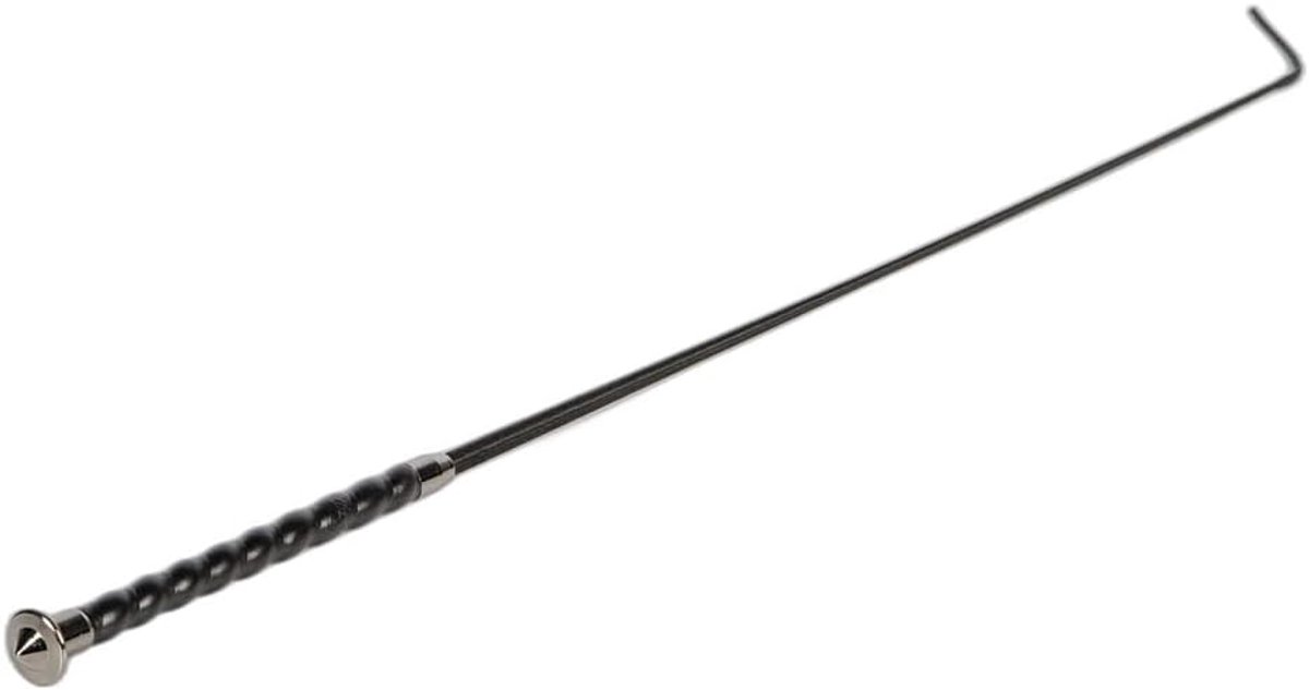 Horse damesdressurgerte met lederen handvat en kleine knop, 34100155