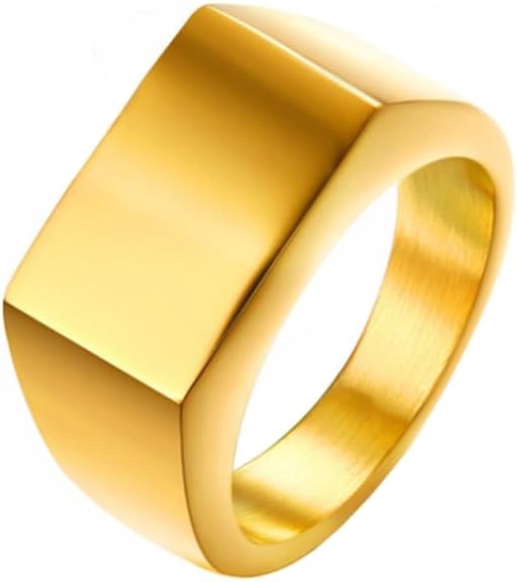 Stalen zegelring van Mendes Jewelry-21.5mm