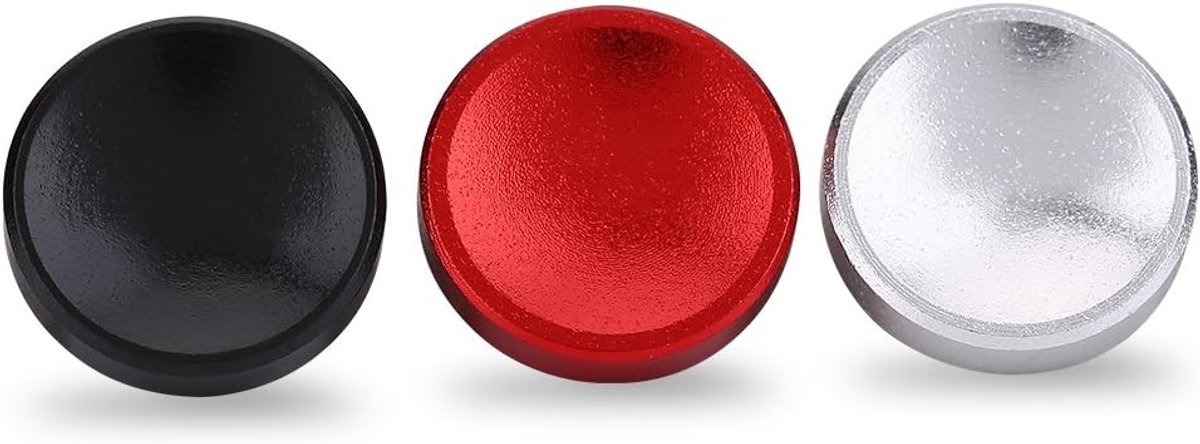 3 STUKS Quick Release Knoppen Aluminium Camera Ontgrendelingsknoppen met Hol oppervlak voor Fuji X100/Nikon/