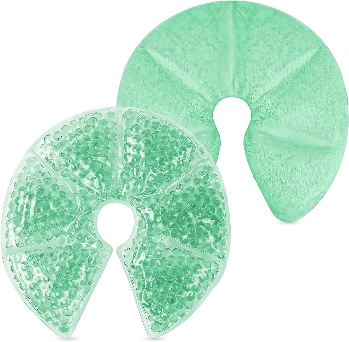 Borstvoeding, rustgevend, lekvrij en comfortabel, voor moeders die borstvoeding geven (groen)
