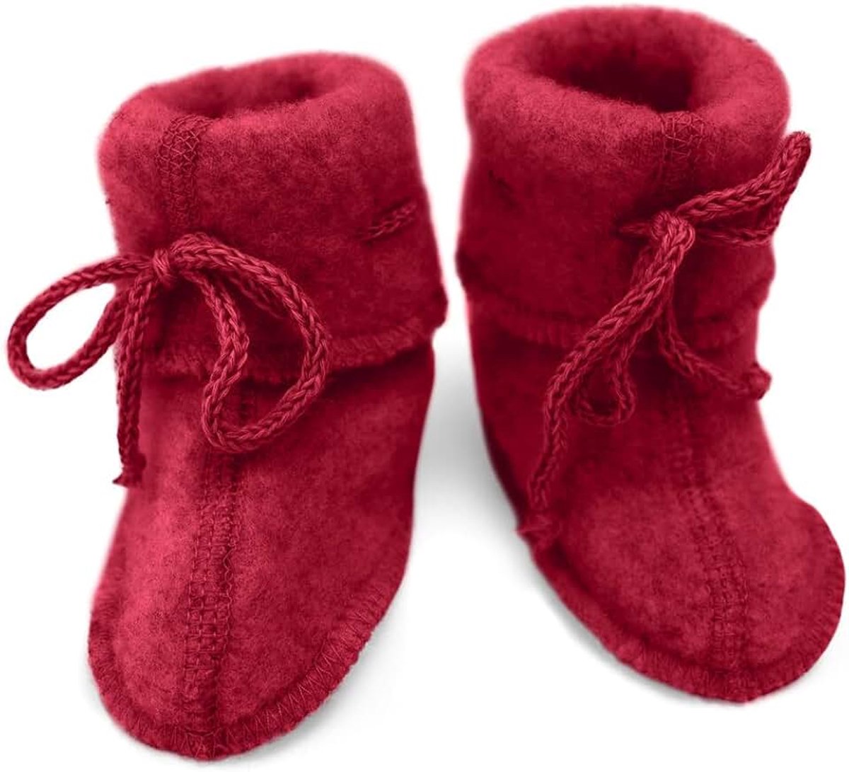 Babyschoentjes van wol-fleece