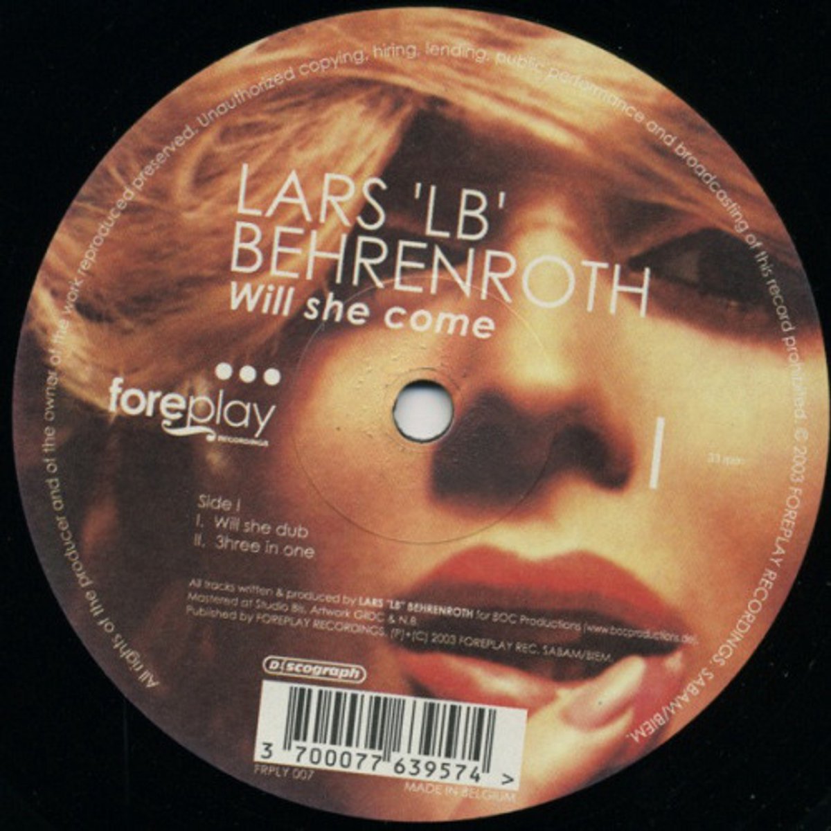 Lars 'lb' Behrenroth - Will She Come