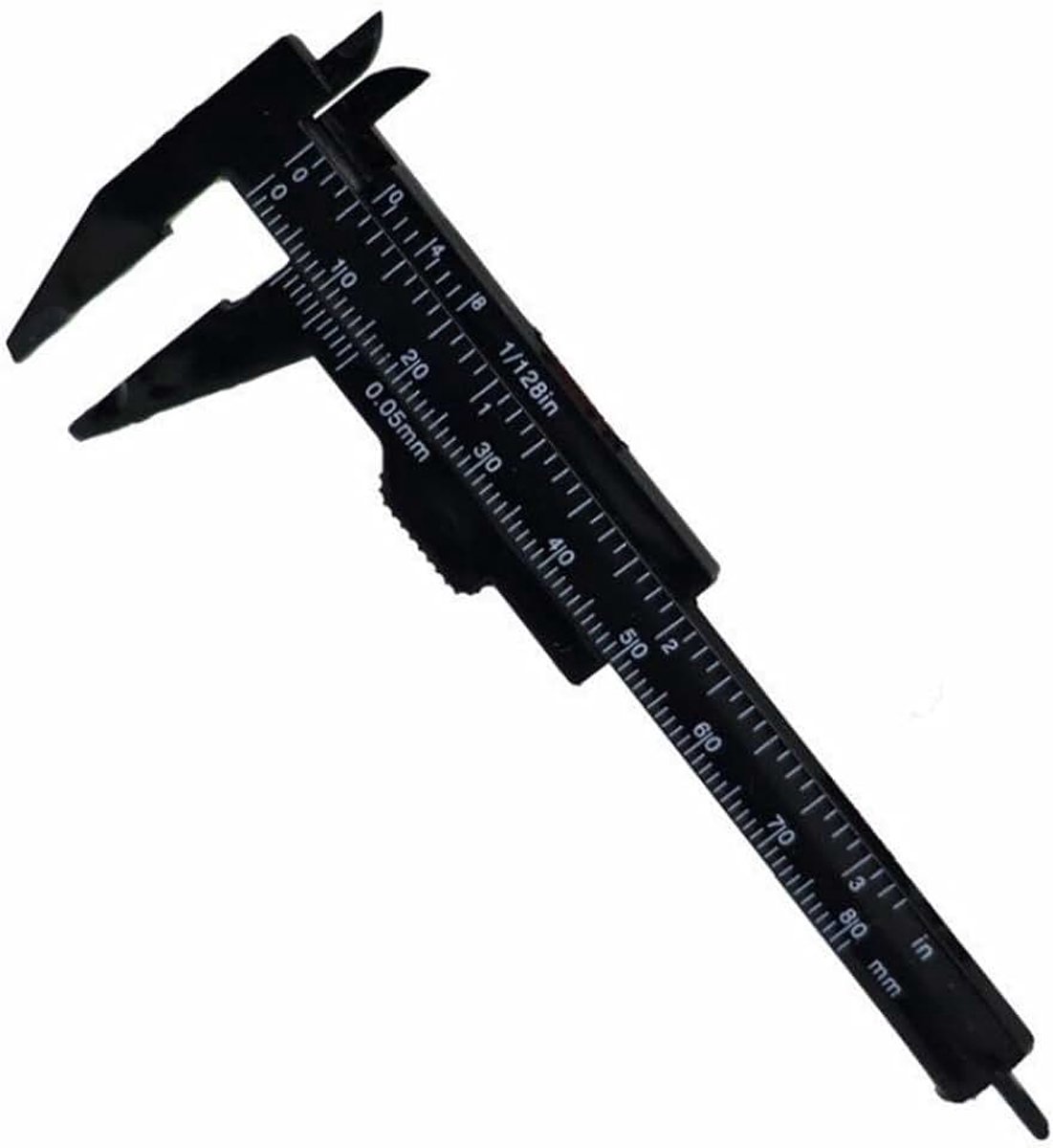 Schuifmaat - 80mm/8cm - Zwart - Meetinstrument - Precisie gereedschap - Compacte schuifmaat - Meetgerei - Jonyx