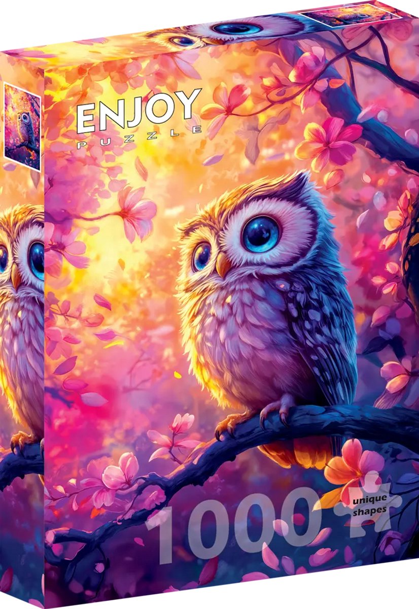 Enjoy Puzzle legpuzzel Dreamy Owl 1000 stukjes dieren puzzel.