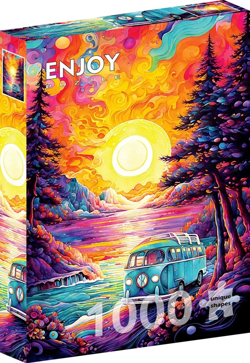 Enjoy Puzzle Van Life at the Beach (1000).