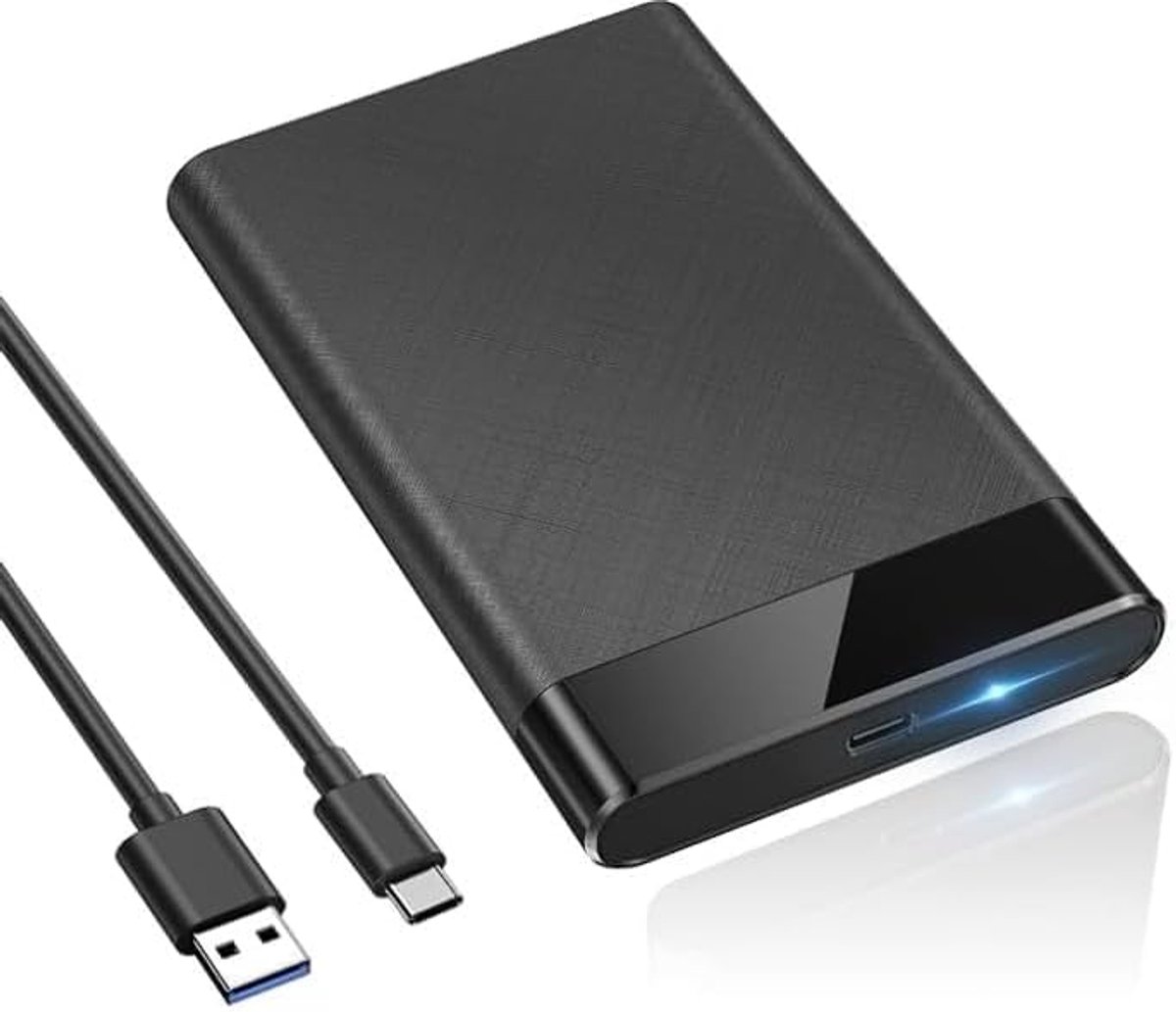 Behuizing voor SSD mSATA 2,5 inch USB 3.0 voor 7 mm/9,5 mm SATA externe harde schijven en 2,5 inch SSD met USB 3.0 kabel installatie zonder gereedschap