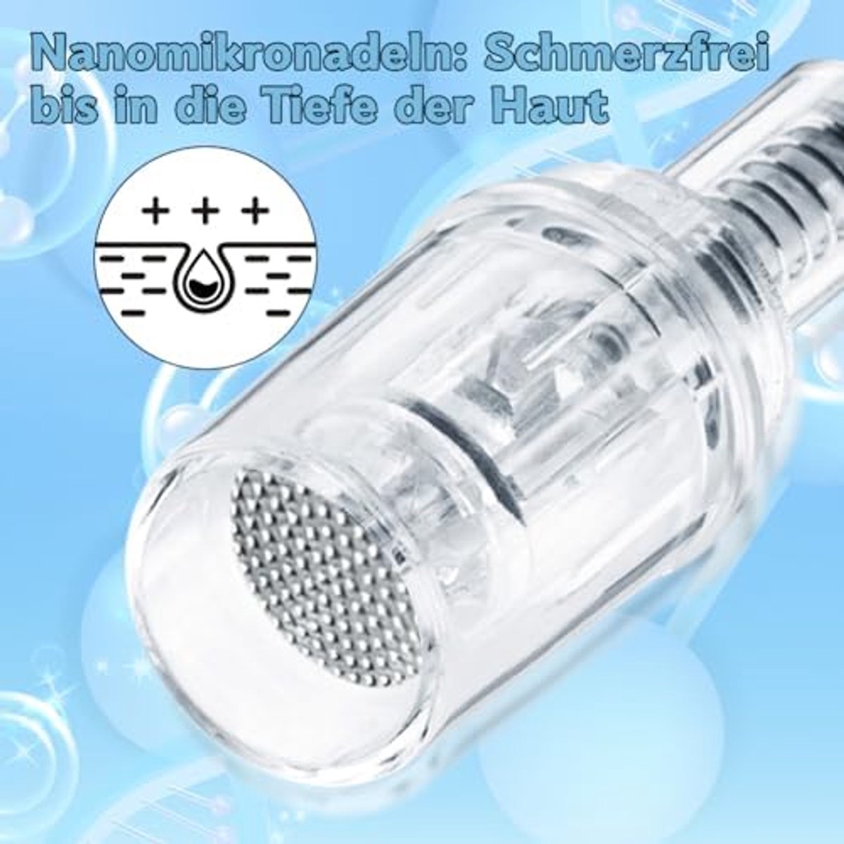 20 stuks microneedling naalden, vervanging dermaPen, nano-pin-vervanging voor dermapen, cartridgeonderdelen voor elektrische microneedling apparaat reservenaalden voor huidherstel