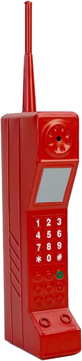 mobiele telefoon-rekwisiet, jaren 80 en 90, baksteen telefoonsimulatie, rekwisieten, gestileerde ornamenten, mobiele telefoonbakmodel voor thuis, woonkamer, decoratie, desktop, feestthema