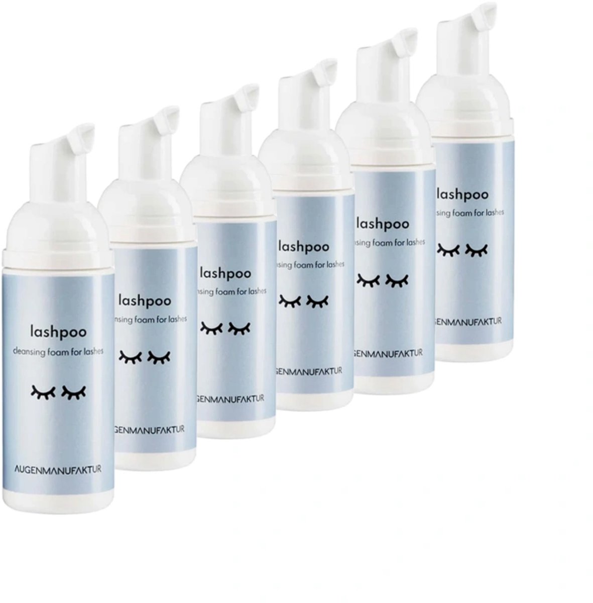 Augenmanufaktur Lashpoo / Professionele make-upremover 6 x 50 ml