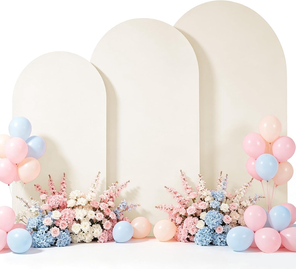 Achtergrond Dekking, Dubbelzijdige Huwelijksboog Dekking Achtergronddekking, Fotografie Boogdekking voor Huwelijk, Verjaardag, Ceremonie, Feest & Banket Decoratie