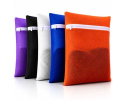 BOTC Waszakken - Wasnetten - Set van 5 - 35x50cm - Bescherm je Wasgoed en Wasmachine - 5 Kleuren